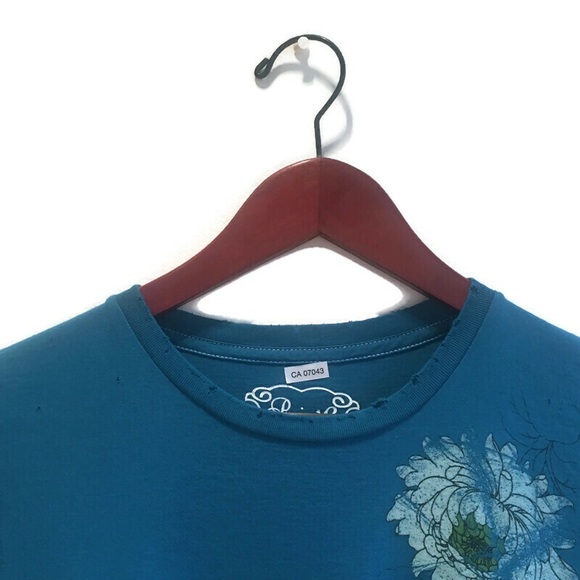 NWOT Project E distressed tshirt 100% cotton Small - Picture 11 of 14